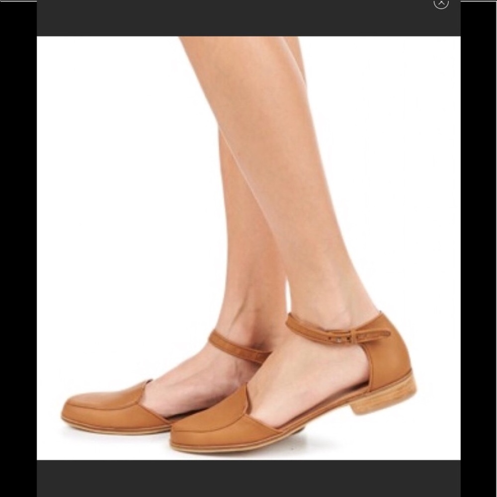 Shelly’s London Laolla tan leather shoe